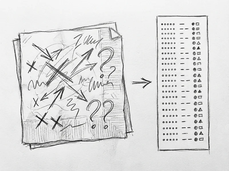 Sketch showing a napkin with quick scribbled math (labeled 'Regular ChatGPT') next to a proper calculator printout (labeled 'o3-mini')