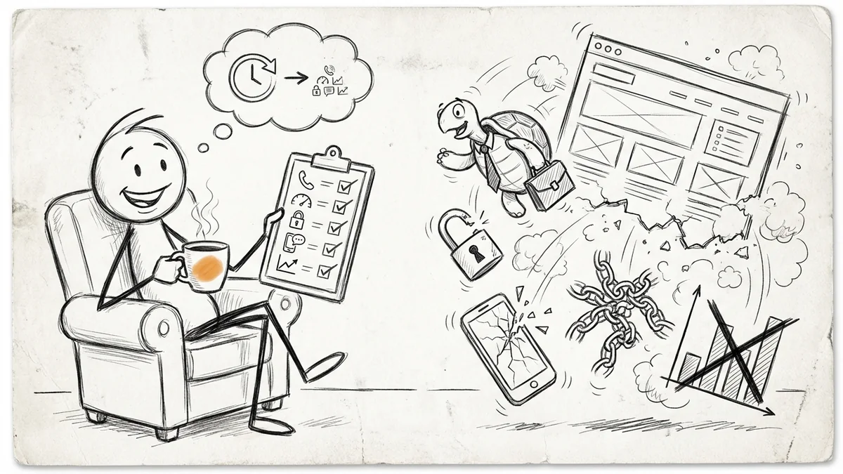 How I Audit a Small Business Website in 30 Minutes (Free Checklist)