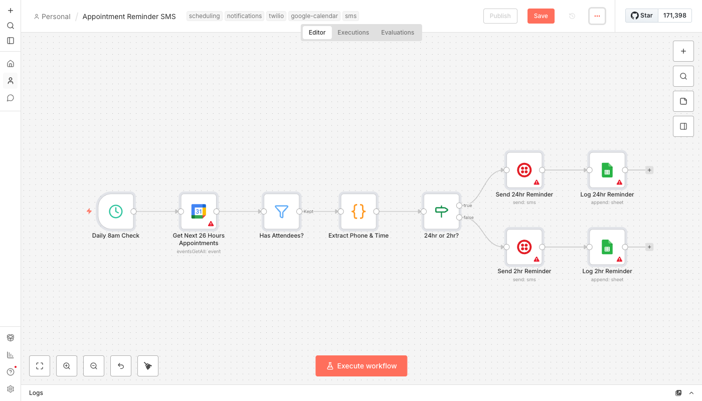 Appointment Reminder SMS